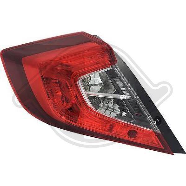 Diederichs 5250090 Tail lamp right 5250090