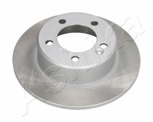 Ashika 61-01-128C Rear brake disc, non-ventilated 6101128C