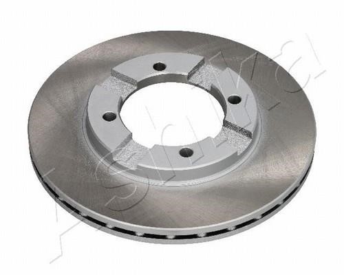 Ashika 60-05-524C Front brake disc ventilated 6005524C