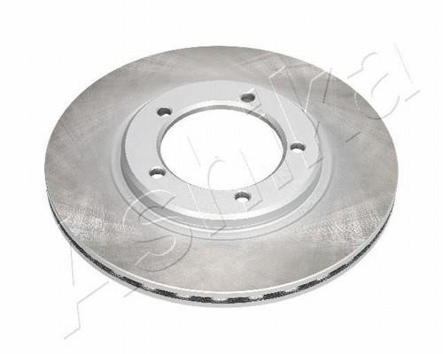 Ashika 60-06-607C Front brake disc ventilated 6006607C