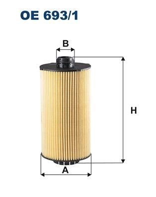 Buy Filtron OE693/1 at a low price in United Arab Emirates!