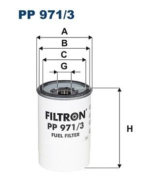 Filtron PP971/3 Fuel filter PP9713