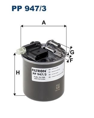 Filtron PP947/3 Fuel filter PP9473