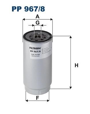 Filtron PP967/8 Fuel filter PP9678