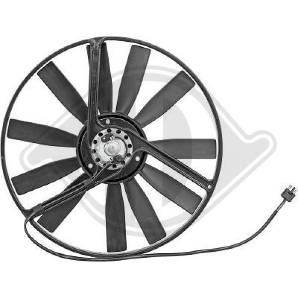 Diederichs 8162002 Hub, engine cooling fan wheel 8162002