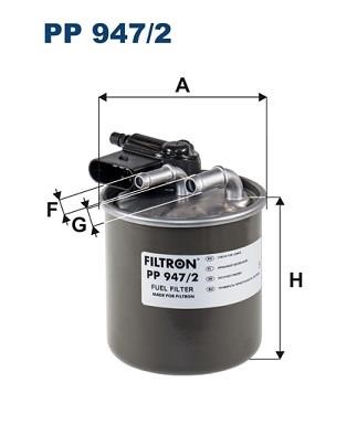 Filtron PP947/2 Fuel filter PP9472