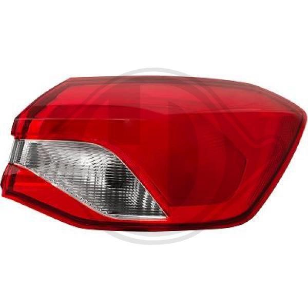 Diederichs 1530094 Tail lamp right 1530094