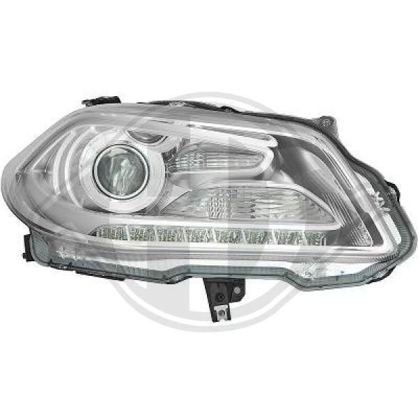 Diederichs 6446884 Headlight right 6446884