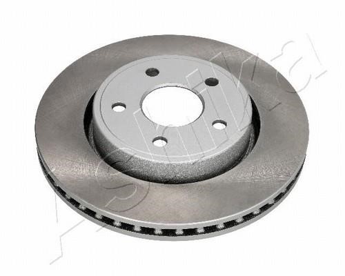 Ashika 60-00-061C Front brake disc ventilated 6000061C