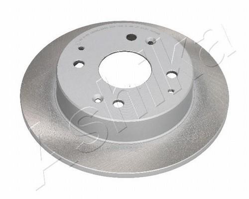 Ashika 61-04-407C Rear brake disc, non-ventilated 6104407C