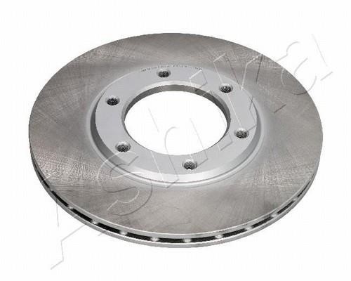 Ashika 60-01-126C Front brake disc ventilated 6001126C