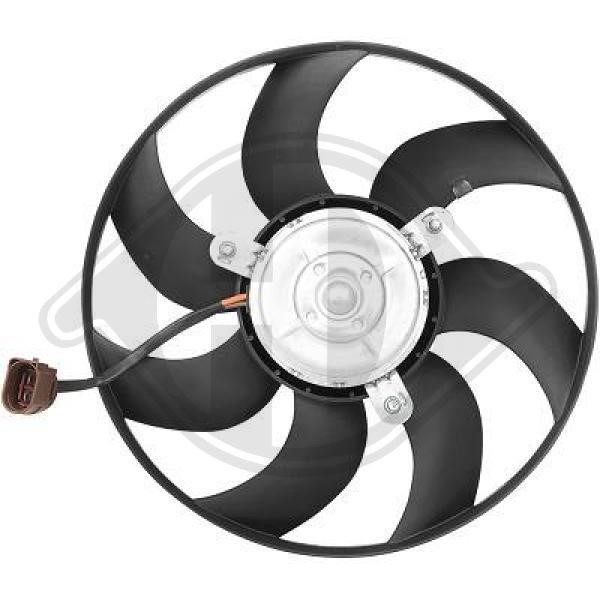 Diederichs DCL1229 Hub, engine cooling fan wheel DCL1229