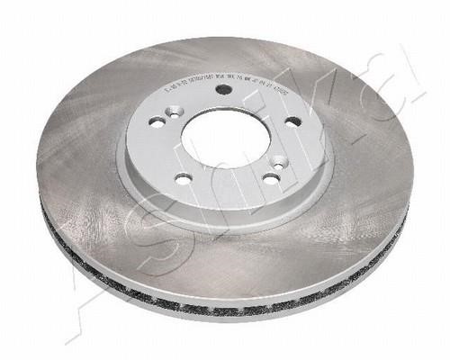 Ashika 60-04-490C Front brake disc ventilated 6004490C