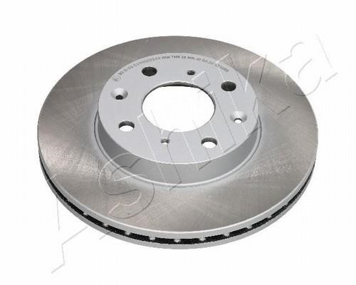 Ashika 60-04-499C Front brake disc ventilated 6004499C