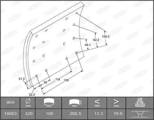 Buy Beral KBL19063.0-1616 at a low price in United Arab Emirates!