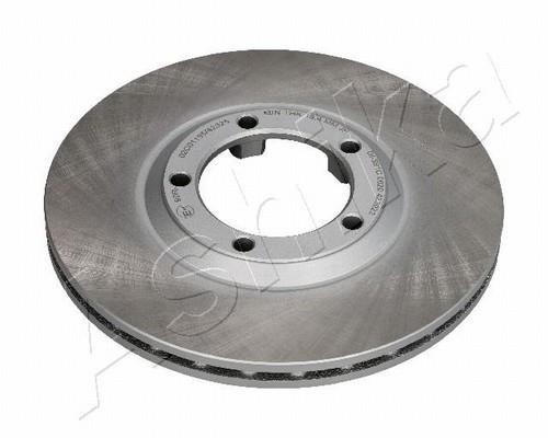 Ashika 60-05-591C Front brake disc ventilated 6005591C