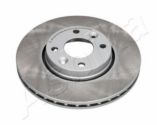 Ashika 60-00-013C Front brake disc ventilated 6000013C
