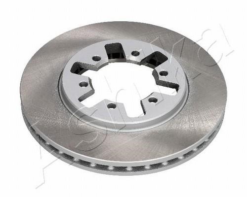 Ashika 60-01-143C Front brake disc ventilated 6001143C