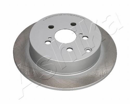 Ashika 61-02-210C Rear brake disc, non-ventilated 6102210C