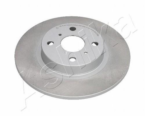 Ashika 61-02-204C Rear brake disc, non-ventilated 6102204C