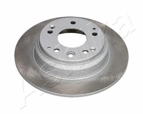 Ashika 61-04-411C Rear brake disc, non-ventilated 6104411C
