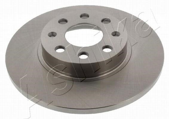 Ashika 60-00-0242 Unventilated front brake disc 60000242