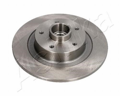 Ashika 61-00-0714 Rear brake disc, non-ventilated 61000714