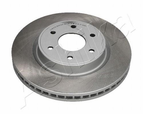 Ashika 60-01-166C Front brake disc ventilated 6001166C