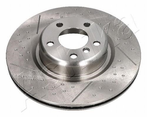 Ashika 61-00-0138 Rear ventilated brake disc 61000138