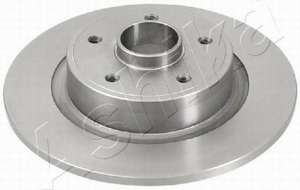 Ashika 61-00-0709 Rear brake disc, non-ventilated 61000709