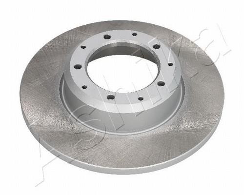 Ashika 61-0L-L08C Rear brake disc, non-ventilated 610LL08C