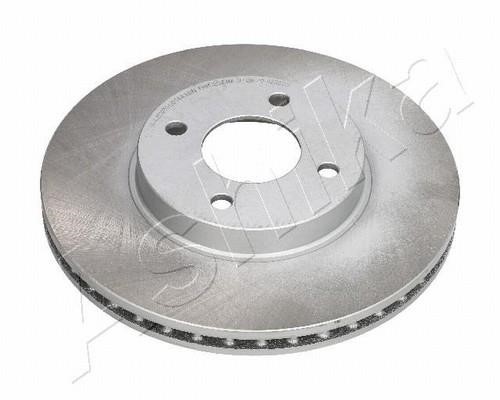 Ashika 60-01-155C Front brake disc ventilated 6001155C
