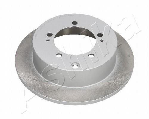 Ashika 61-05-521C Rear brake disc, non-ventilated 6105521C