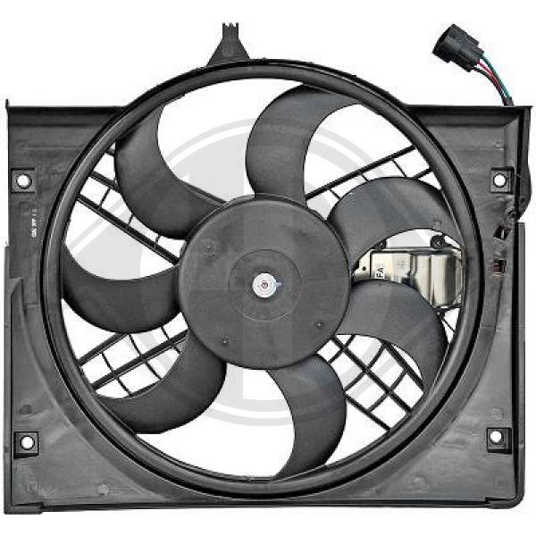 Diederichs DCL1045 Hub, engine cooling fan wheel DCL1045