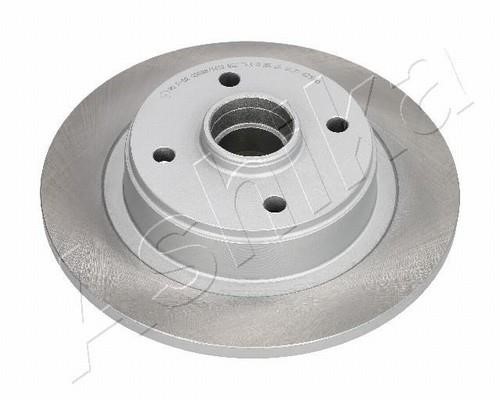 Ashika 61-04-400C Rear brake disc, non-ventilated 6104400C