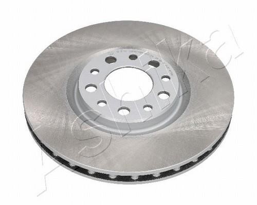 Ashika 60-00-0207C Front brake disc ventilated 60000207C