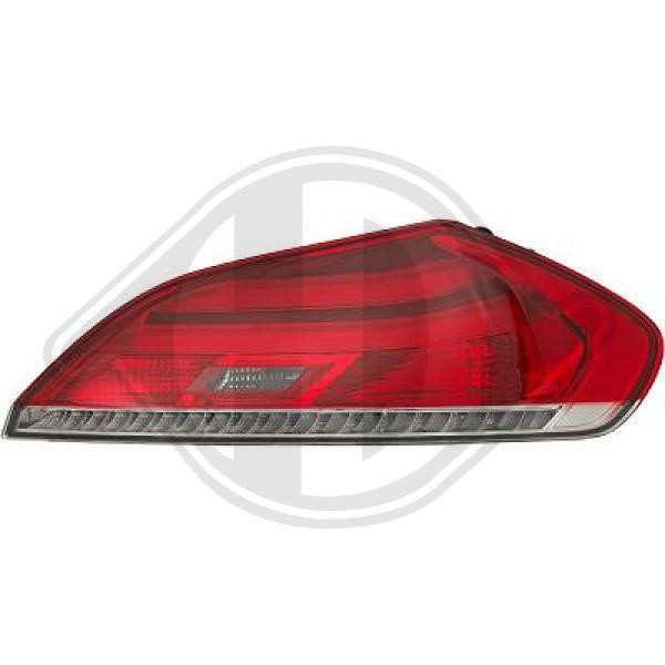Diederichs 1252090 Tail lamp right 1252090