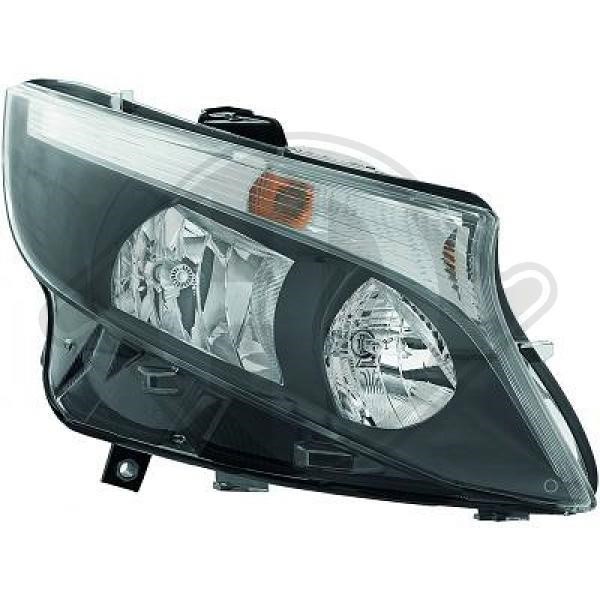 Diederichs 1668080 Headlight right 1668080