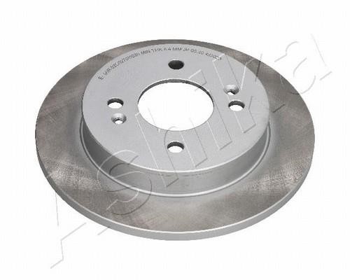 Ashika 61-0K-002C Rear brake disc, non-ventilated 610K002C