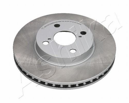 Ashika 60-02-207C Front brake disc ventilated 6002207C