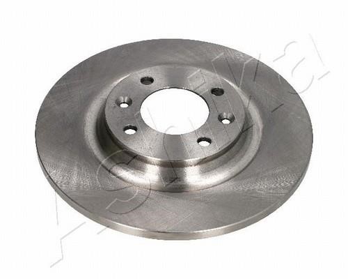 Ashika 61-00-0610 Rear brake disc, non-ventilated 61000610
