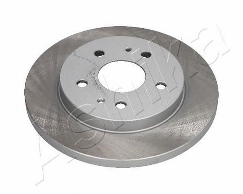Ashika 60-06-610C Unventilated front brake disc 6006610C