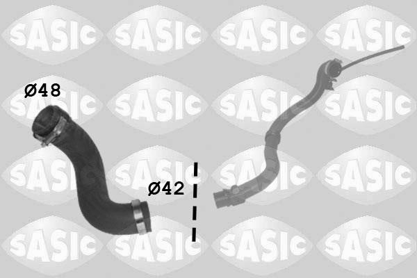 3334065 Sasic Intercooler pipe