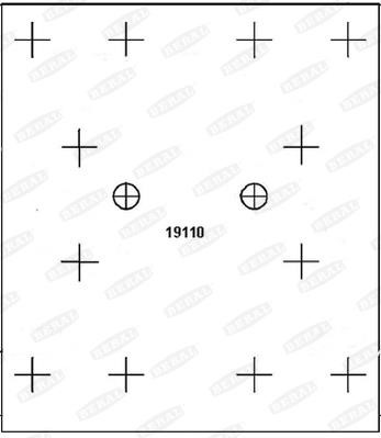 KBL1910991637 Beral Brake Lining Kit, drum brake