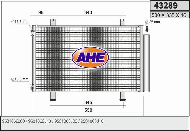 AHE 43289 Cooler Module 43289