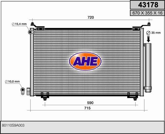 AHE 43178 Cooler Module 43178