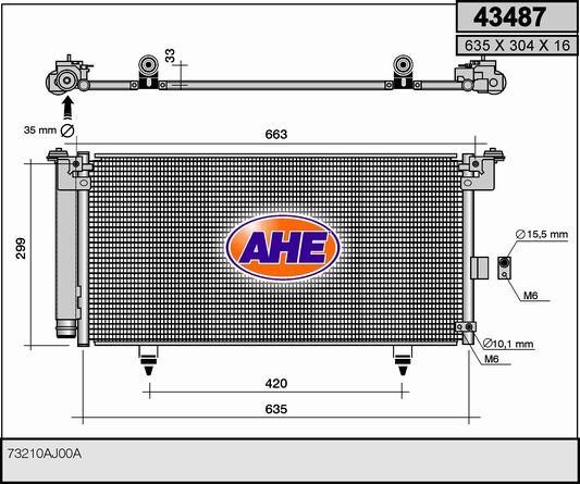 AHE 43487 Cooler Module 43487