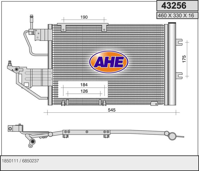 AHE 43256 Cooler Module 43256