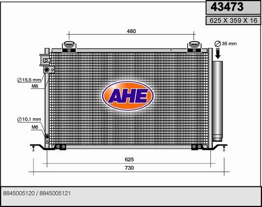 AHE 43473 Cooler Module 43473