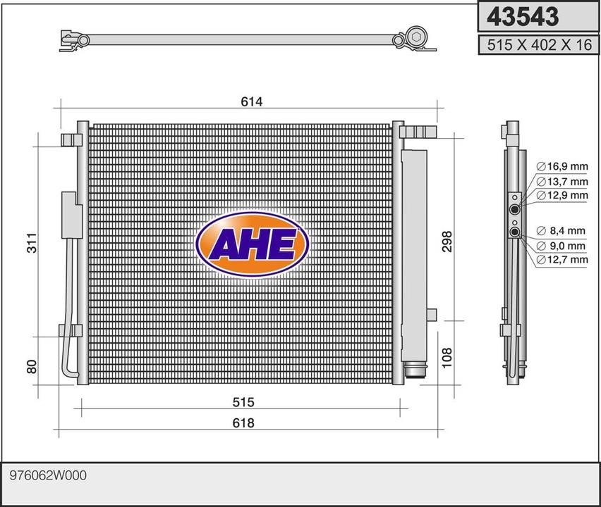 AHE 43543 Cooler Module 43543